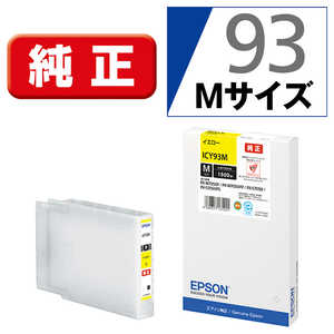 エプソン　EPSON ｢純正｣イエロｰインクカｰトリッジM ICY93M