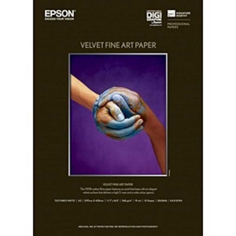 エプソン　EPSON エプソン　EPSON 写真用紙 Velvet Fine Art Paper KA310VFA KA310VFA