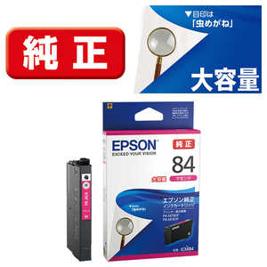 エプソン　EPSON ｢純正｣インクカｰトリッジ ICM84(マゼンタ) 