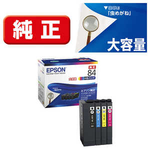 エプソン　EPSON ｢純正｣インクカｰトリッジ IC4CL84(4色パック) 