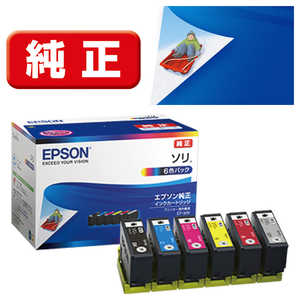 ＜コジマ＞ エプソン EPSON 「純正」インクカートリッジ(6色パック) SOR6CL