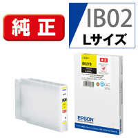 エプソン EPSON 純正プリンターインク Lサイズ ブラック IB02KB の通販