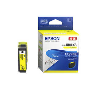 エプソン　EPSON インクカｰトリッジ イエロｰ IB06YA