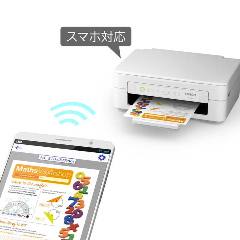 エプソン　EPSON エプソン　EPSON A4カラーインクジェット複合機（L判～A4） EW-052A EW-052A