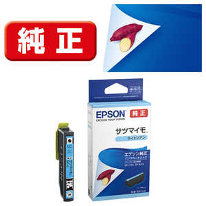 ＜コジマ＞ エプソン EPSON 純正インクカートリッジ ライトシアン(目印:サツマイモ) SATLC