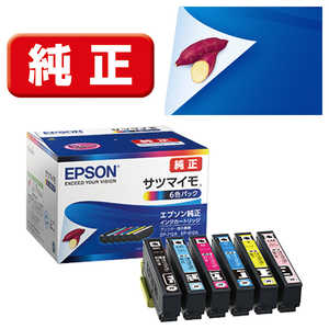 エプソン　EPSON 純正インクカートリッジ 6色パック(目印:サツマイモ) SAT-6CL