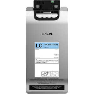 エプソン　EPSON インクパック ライトシアン 1500ml SC22LC15