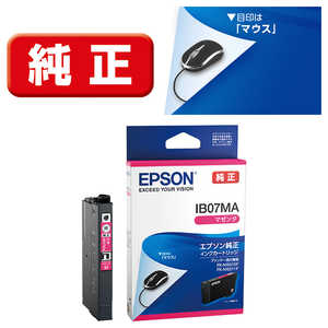 エプソン　EPSON 純正インクカｰトリッジ マゼンタ 標準インク IB07MA