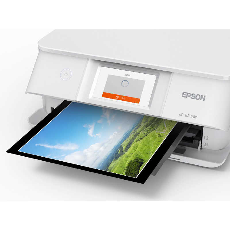 市場 EPSON EP-884AB A4カラーインクジェット複合機