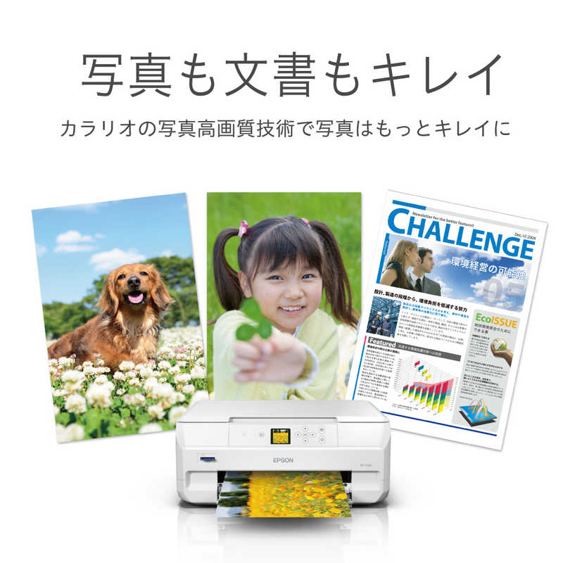 トレイ エプソン A4カラーインクジェット複合機/Colorio/6色/無線LAN/Wi-FiDirect/両面/4.3型ワイドタッチパネル/レッド  EP-884AR：インテリアの壱番館 となる - shineray.com.br