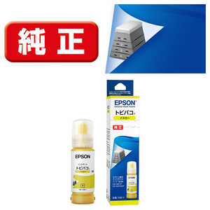 ＜コジマ＞ エプソン EPSON 純正インクボトル イエロー 70ml TOBY