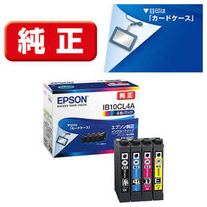 エプソン　EPSON 純正インクカｰトリッジ 4色パック IB10CL4A