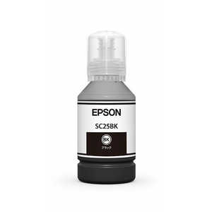 エプソン　EPSON 純正プリンタｰインク インクボトル ブラック 140ml SC25BK