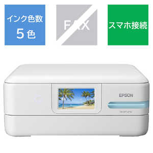 エプソン　EPSON A4カラーインクジェット複合機 エコタンク搭載モデル ホワイト  L判～A4  EW-M754TW