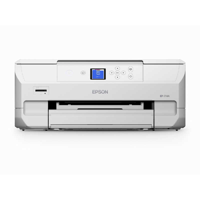 エプソン EPSON A4カラーインクジェット複合機 Colorio ホワイト [L判～A4] EP-714A の通販 |  カテゴリ：パソコン・周辺機器・プリンター | エプソン EPSON | Colorio（カラリオ） 家電通販のコジマネット - 全品代引き手数料無料