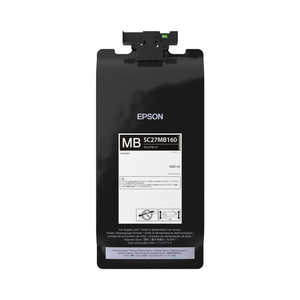 エプソン　EPSON 純正インクカートリッジ マットブラック 1600ml SC27MB160