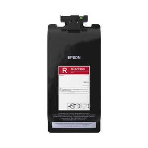 エプソン EPSON 純正インクカートリッジ レッド 1600ml SC27R160 エプソン EPSON 純正インクカートリッジ レッド 1600ml SC27R160