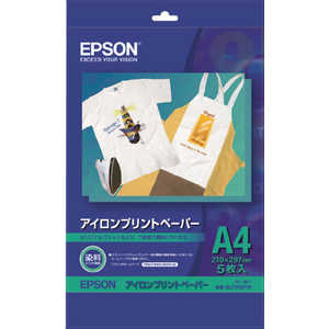 エプソン　EPSON 〔インクジェット〕アイロンプリントペーパー 0.14mm [A4 /5枚] MJTRSP1R