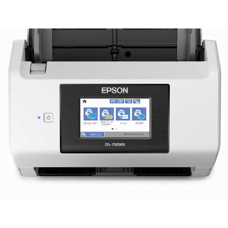 エプソン　EPSON エプソン　EPSON スキャナー 業務ドキュメント(Mac/Windows11対応) [A4サイズ /Wi-Fi／USB／有線LAN] DS-790WN DS-790WN