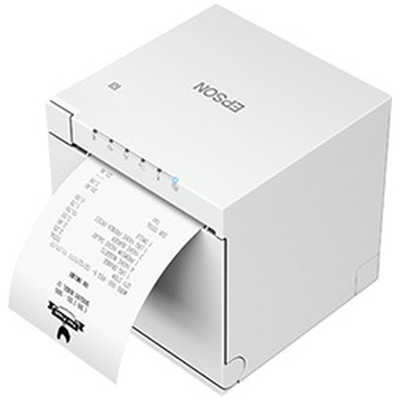 EPSON エプソン レシートプリンターホワイト 美品 エプソン EPSON レシートプリンター スタンダードモデル ホワイト