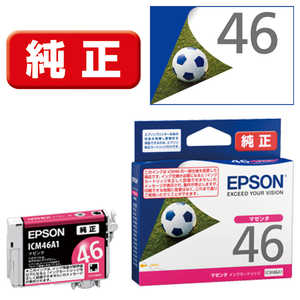 エプソン　EPSON 純正プリンターインク マゼンタ ICM46A1