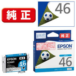 エプソン　EPSON 純正プリンターインク シアン ICC46A1