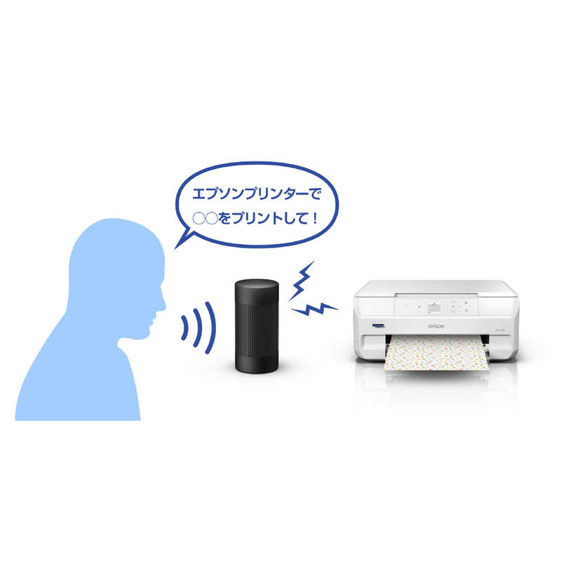 エプソン　EPSON エプソン　EPSON 【アウトレット】A4カラーインクジェット複合機プリンター Colorio ホワイト ［L判～A4］ EP-715A EP-715A