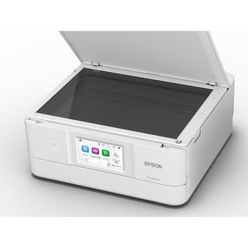 エプソン　EPSON エプソン　EPSON 【アウトレット】A4カラーインクジェット複合機プリンター Colorio ［カード/名刺～A4］ ホワイト EP-886AW EP-886AW