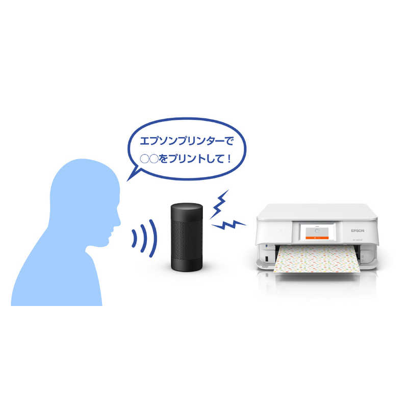エプソン　EPSON エプソン　EPSON 【アウトレット】A4カラーインクジェット複合機プリンター Colorio ［カード/名刺～A4］ ホワイト EP-886AW EP-886AW