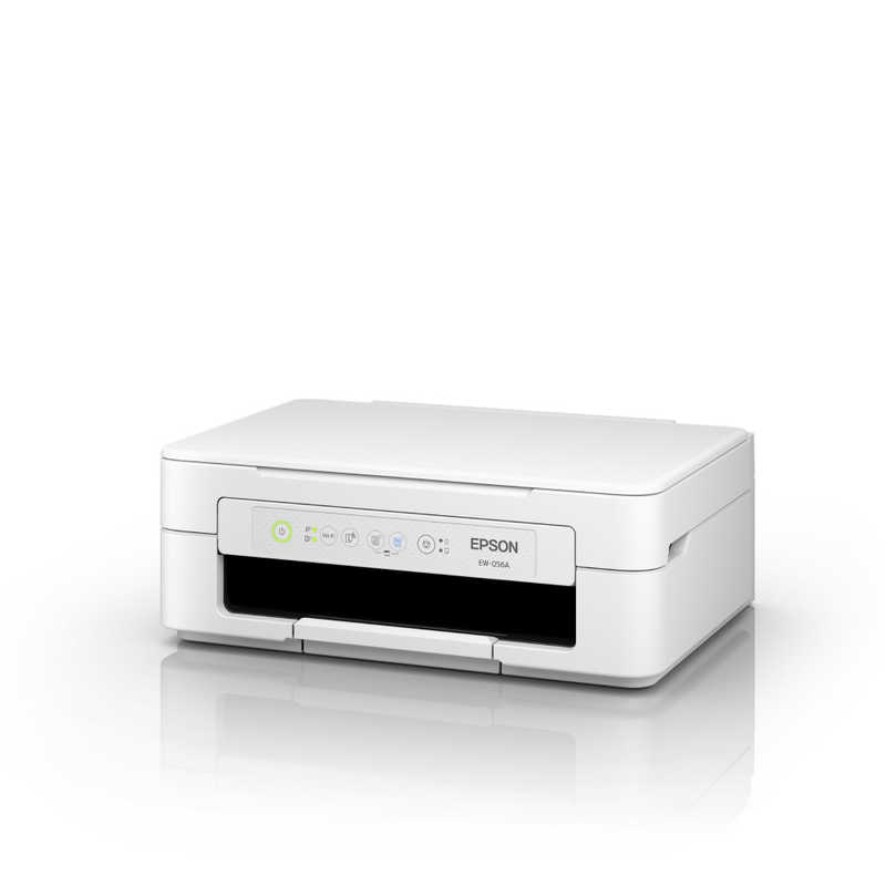 エプソン　EPSON エプソン　EPSON A4カラーインクジェット複合機プリンター Colorio ［L判～A4］ ホワイト EW-056A EW-056A
