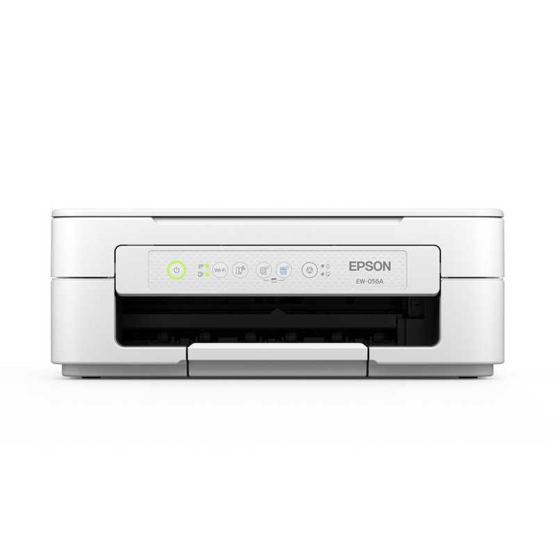 エプソン　EPSON エプソン　EPSON A4カラーインクジェット複合機プリンター Colorio ［L判～A4］ ホワイト EW-056A EW-056A