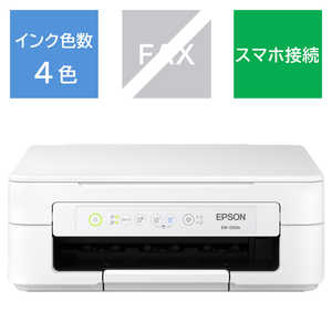 エプソン　EPSON A4カラーインクジェット複合機プリンター Colorio ［L判～A4］ ホワイト EW-056A