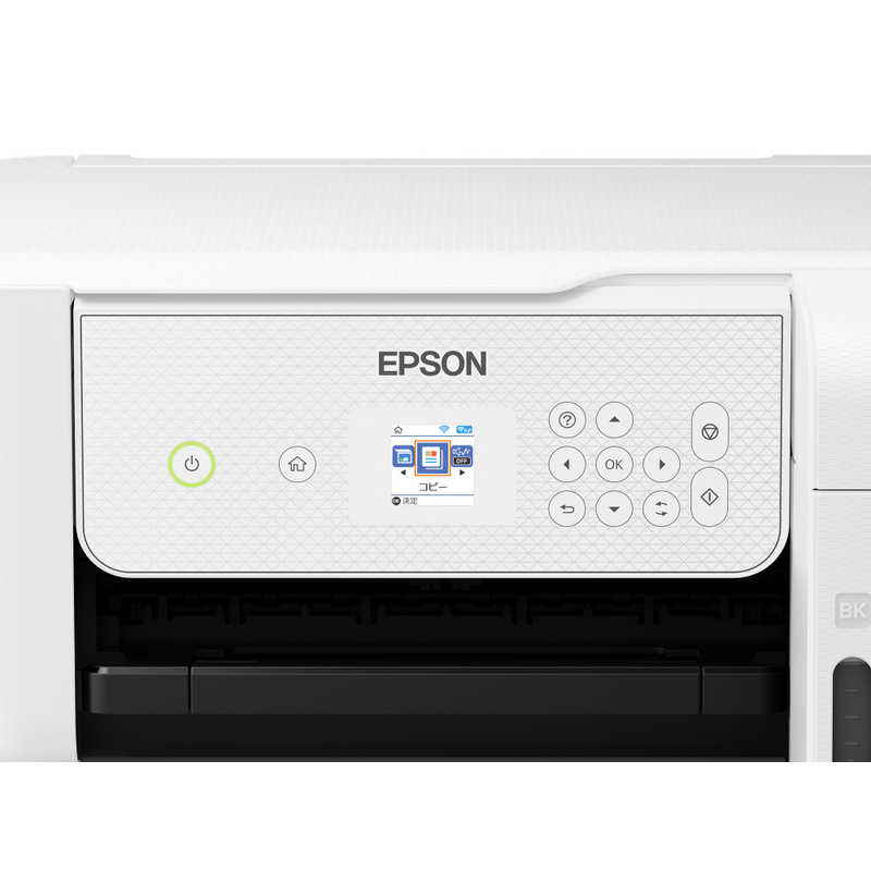 エプソン　EPSON エプソン　EPSON A4カラーインクジェット複合機プリンター エコタンク搭載モデル ［カード/名刺～A4］ ホワイト EP-M476T EP-M476T