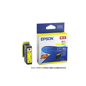 エプソン EPSON 純正インクカートリッジ カニ イエロー KNI-Y エプソン EPSON 純正インクカートリッジ カニ イエロー KNI-Y