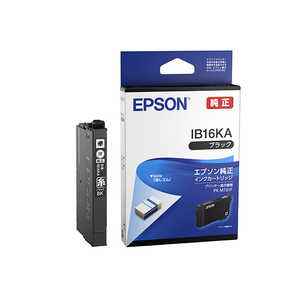 エプソン　EPSON 純正インクカートリッジ ブラック 標準 IB16KA