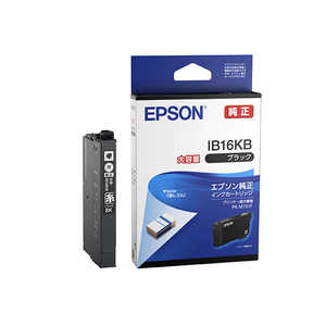 エプソン　EPSON 純正インクカートリッジ ブラック 大容量 IB16KB