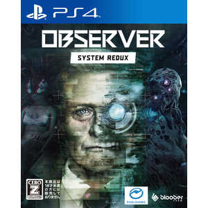 ナツメアタリ PS4ゲームソフト Observer: System Redux PLJM-16842 オブザーバーPS4