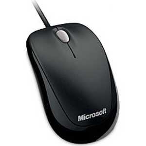 マイクロソフト　Microsoft マウス Compact Optical Mouse 500 ブラック [光学式 /3ボタン /USB /有線] U81-00084