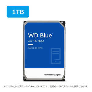 WESTERN DIGITAL 内蔵HDD WD Caviar BLUE [1TB /3.5インチ]｢バルク品｣ WD10EZEX