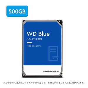 WESTERN DIGITAL 内蔵HDD WD Caviar BLUE SATA6G [500GB /3.5インチ]｢バルク品｣ WD5000AZLX