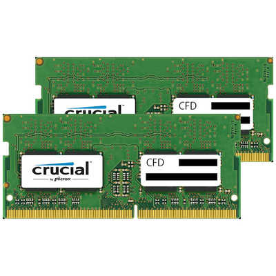 CFD DDR4 SO-DIMM メモリ 8GB 2個セット　　ノートPC用 CFD 増設用メモリ ノート用 Crucial スタンダードモデル DDR4-2400