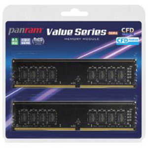 CFD 増設用メモリ CFD Panram DDR4-2400 デスクトップ用メモリ 4GB 2枚組 CL17モデル W4U2400PS-4GC17