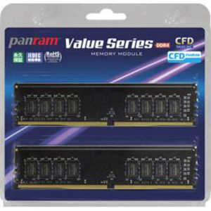 CFD 増設用メモリ CFD Panram DDR4-2666 デスクトップ用メモリ 288pin DIMM 4GB 2枚組 W4U2666PS-4GC19