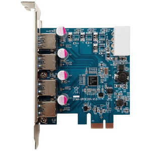 玄人志向 インターフェースボード USB3.0 Type-Ax4(Renesus μPD720201搭載、PCI-Express x1接続) USB3.0RA-P4-PCIE 玄人志向 インターフェースボード USB3.0 Type-Ax4(Renesus μPD720201搭載、PCI-Express x1接続) USB3.0RA-P4-PCIE