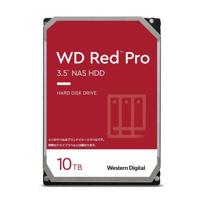 WESTERN DIGITAL WESTERN DIGITAL 【国内正規代理店】WesternDigital 内蔵HDD 3.5インチ SATA 10TB WD Red[3.5インチ/10TB]｢バルク品｣ WD102KFBX WD102KFBX
