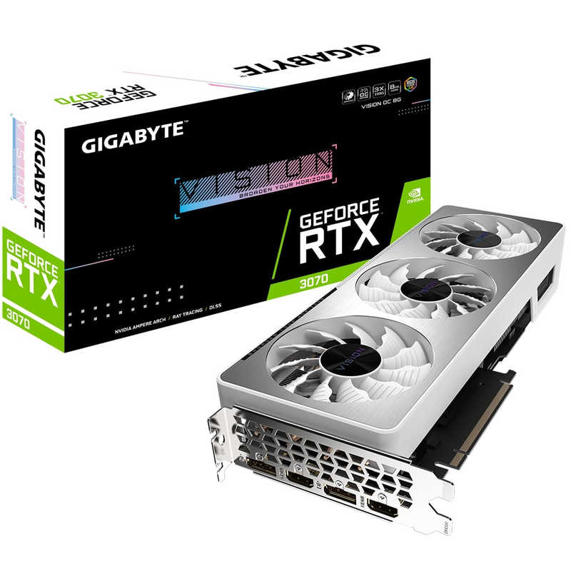GIGABYTE GIGABYTE グラフィックボード GeForce RTX 3070 VISION OC 8G ｢バルク品｣ GV-N3070VISION OC-8GD GV-N3070VISION OC-8GD
