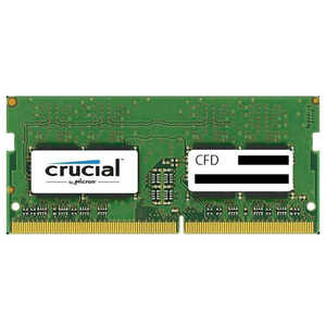 CFD 増設用メモリ Crucial スタンダードモデル[SO-DIMM DDR4 /16GB /1枚] D4N2400CM-16GQ