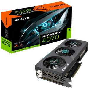 GIGABYTE GeForce GTX꡼ /12GBϡ֥Х륯ʡ GV-N4070EAGLEOC-12GD
