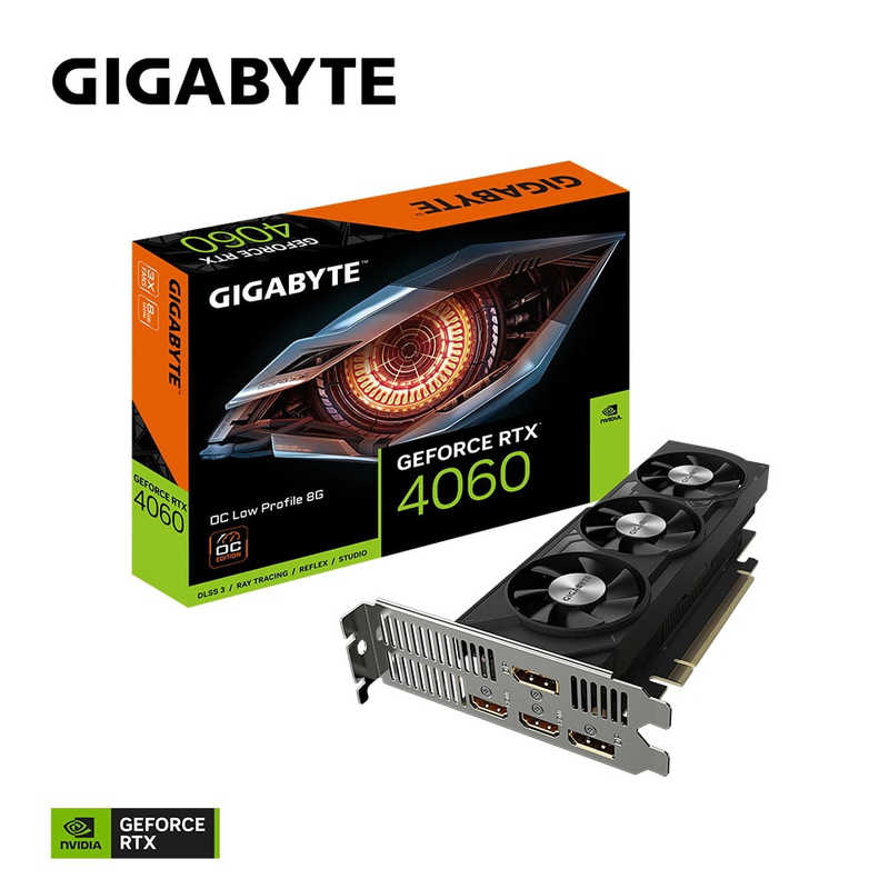 GIGABYTE GIGABYTE NVIDIA /RTX4060搭載 ［GeForce RTXシリーズ /8GB］「バルク品」 GV-N4060OC-8GL GV-N4060OC-8GL