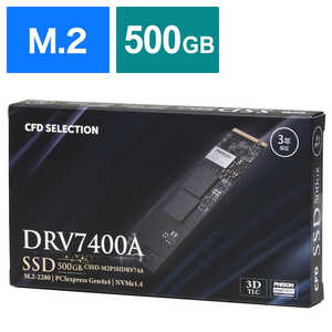 CFD �m500GB /M.2�n �u�o���N�i�v CSSD-M2P5HDRV74A